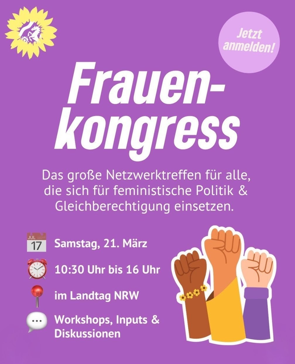 Frauenkongress der grünen Landtagsfraktion NRW